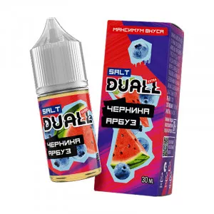 Жидкость DUALL SALT EXTRA - Черника Арбуз 30мл 20мг hard