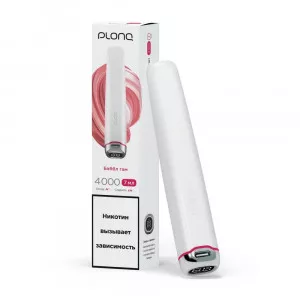Электронная сигарета PLONQ PLUS PRO 4000 - Бабл Гам