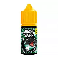Жидкость Angry Vape 30мл 20мг - Косатка Рогатка (Мятная жвачка)