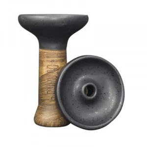 Чаша для кальяна Облако - Phunnel M Glaze Top Черная матовая