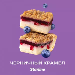 Табак Starline 25г - Черничный крамбл