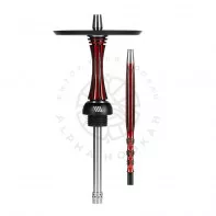 Кальян Alpha Hookah Beat Set Vandal 35см (прозрачная колба)