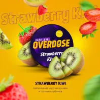 Табак для кальяна Overdose - Strawberry Kiwi (Клубника Киви) 25г