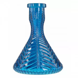 Колба для кальяна Vessel Glass - Елка Кристалл синий 28см