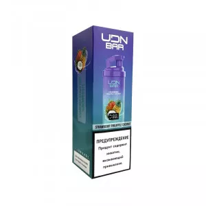 Электронная сигарета UDN BAR X 7000Т - Strawberry Pineapple Coconut (Клубника Ананас Кокос)