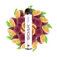 Электронная сигарета SOAK X ZERO 2200T - Passion Bubble (Маракуйя)