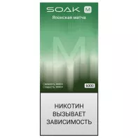 Электронная сигарета SOAK M2 6000T - Japanese Matcha (Японская матча)