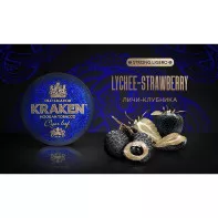 Табак для кальяна Kraken Strong - Lychee Strawberry L11 (Личи клубника) 30г