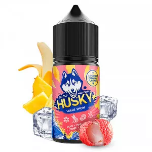 Жидкость Husky Malaysian IPF - Miami Snow 30 мл 20 мг (Ананас, личи, банан, лед)