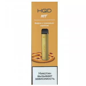 Электронная сигарета HQD HIT 1600Т - Вафли с кленовым сиропом