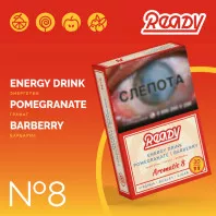 Табак для кальяна Ready - №8 Energy Drink Pomegranate Barberry (Энергетик Гранат Барбарис) 30г
