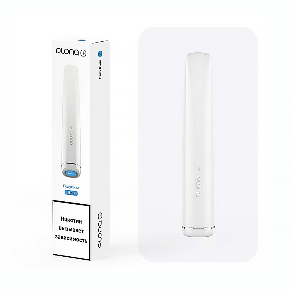 Электронная сигарета PLONQ PLUS 1500 - Голубика