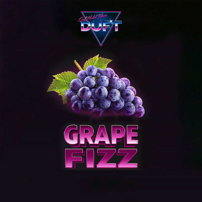 Табак для кальяна Duft - Grape Fizz (Виноград) 80г