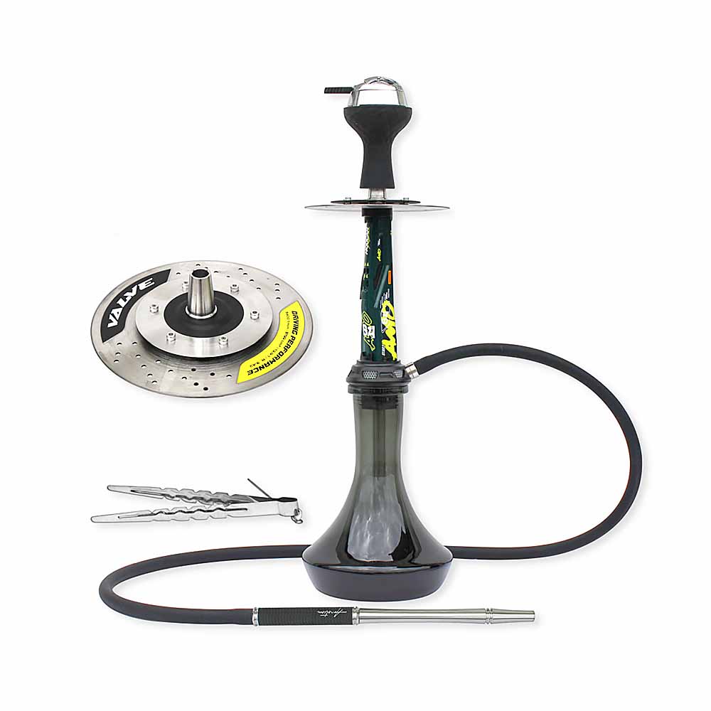 Кальян АРТ - X-4 Amotion Valve Green 50см (Полный комплект)