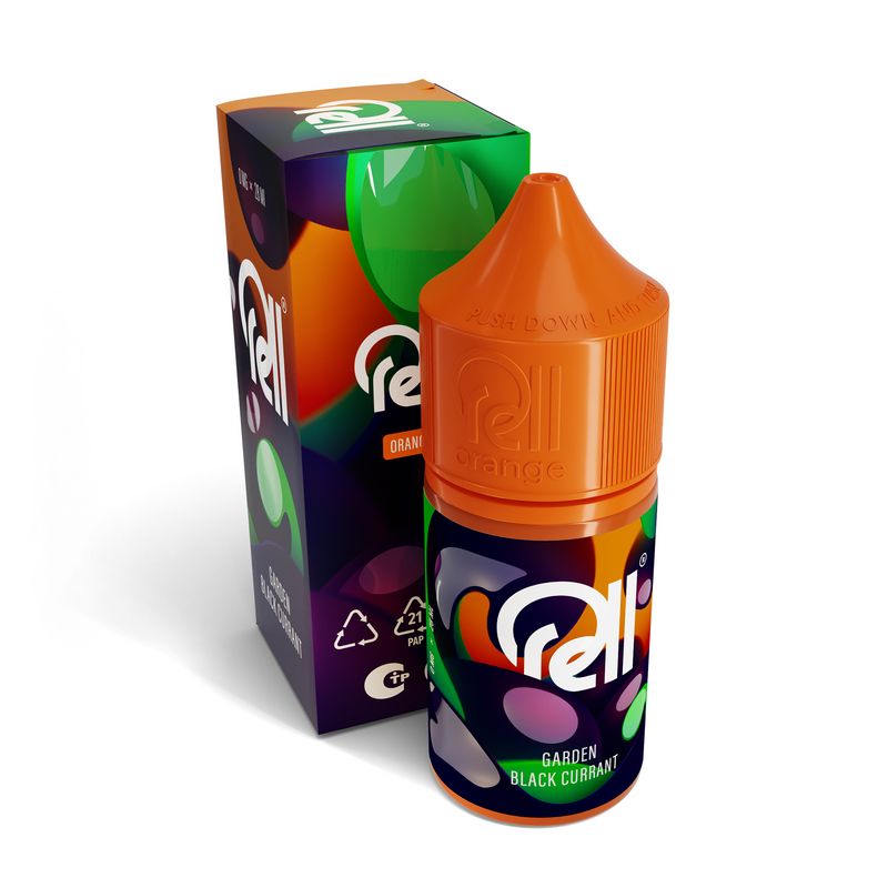 Жидкость RELL ORANGE - Garden Black Currant (Черная смородина)