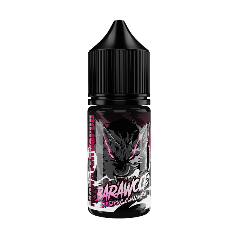 Жидкость MONSTERVAPOR - BARAWOLF (барбарис с малиной) 30 мл 20 мг ULTRA